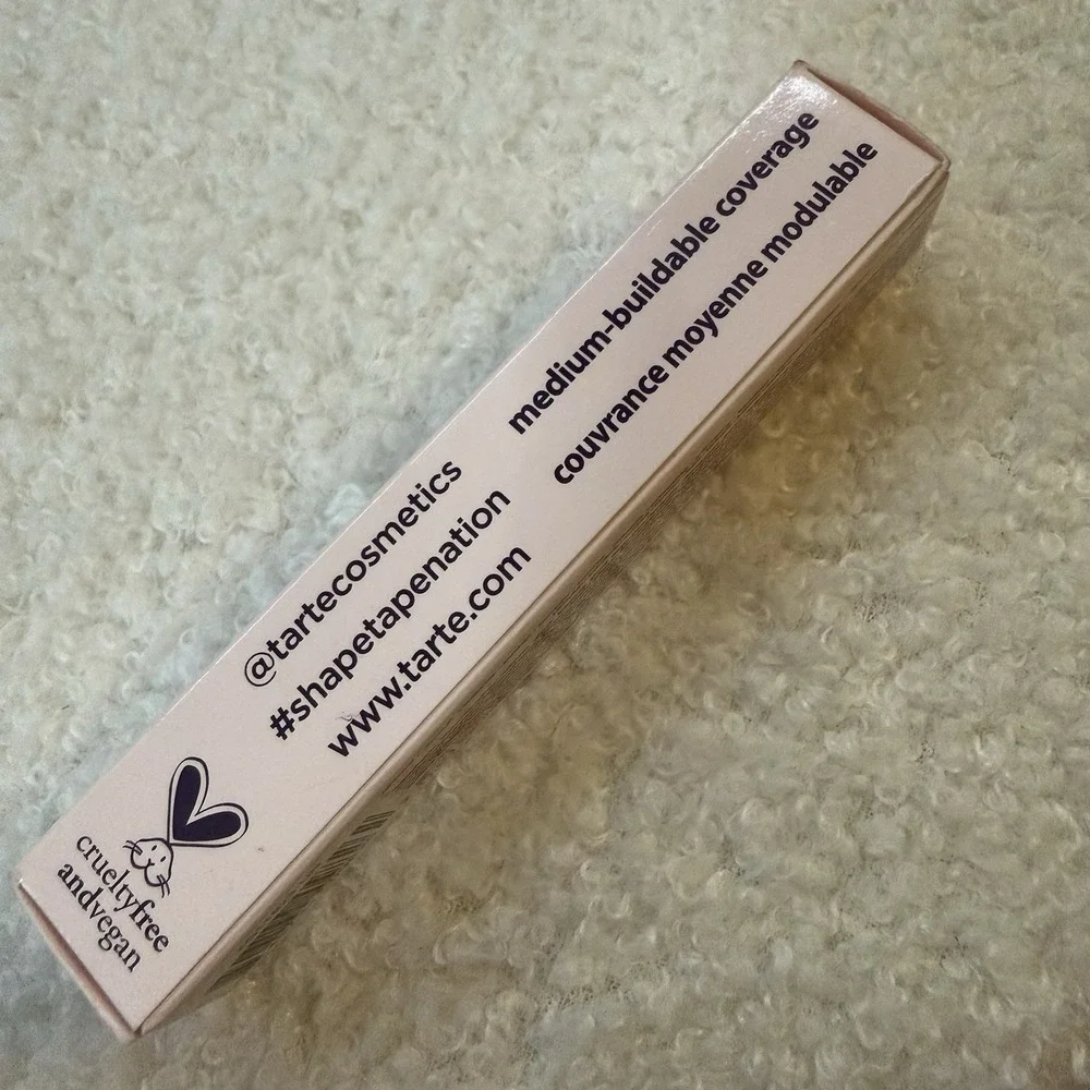 tarte Shape Tape Radiant Concealer Mahogany 60N  Cruelty-Free‎ Vegan 0.33oz
